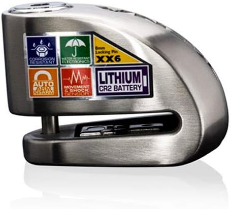 Xena XX6-SS 304 Stainless Steel Motorcycle Disc Lock Alarm