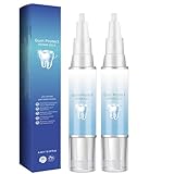 Zahnfleisch Therapie Gel, 2 Stück Zahnaufhellungsstift Gum Protect Repair Gels, Teeth Repair Gel - Zahnfleischrückgang,Reduziert Zahnfleischbluten, Weiße Zähne & Tiefenreinigung Des Zahnfleischs