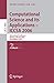 Produktbild Computational Science and Its Applications - ICCSA 2006: International Conference, Glasgow, UK, May 8-11, 2006, Proceedings, Part II (Lecture Notes in Computer Science, 3981, Band 3981)