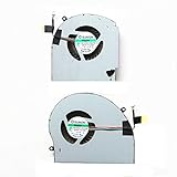 Replacement CPU w/GPU Cooling Fan for Dell Alienware 17 R4 R5 Series Game Laptop P/N: MG75090V1-C060-S9A MG75090V1-C070-S9A 0K2PKV 04RFW1