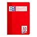 Produktbild Oxford Schule Schulheft A5, kariert, Lineatur 10, 32 Blatt, rot, 10er Pack