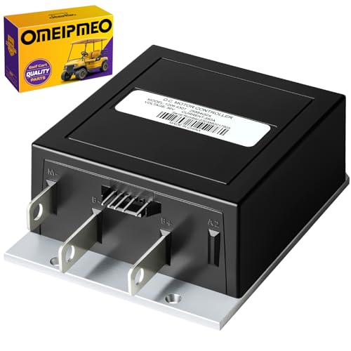 OMEIPMEO Golf Cart Speed Controller, 36V 350A 5Pin Speed Controller Compatible with Curtis EZGO TXT/Medalist 1994-2019 ITS Throttle Systems Golf Carts, EZGO Motor Controller Plug-and-Play 1206-4301