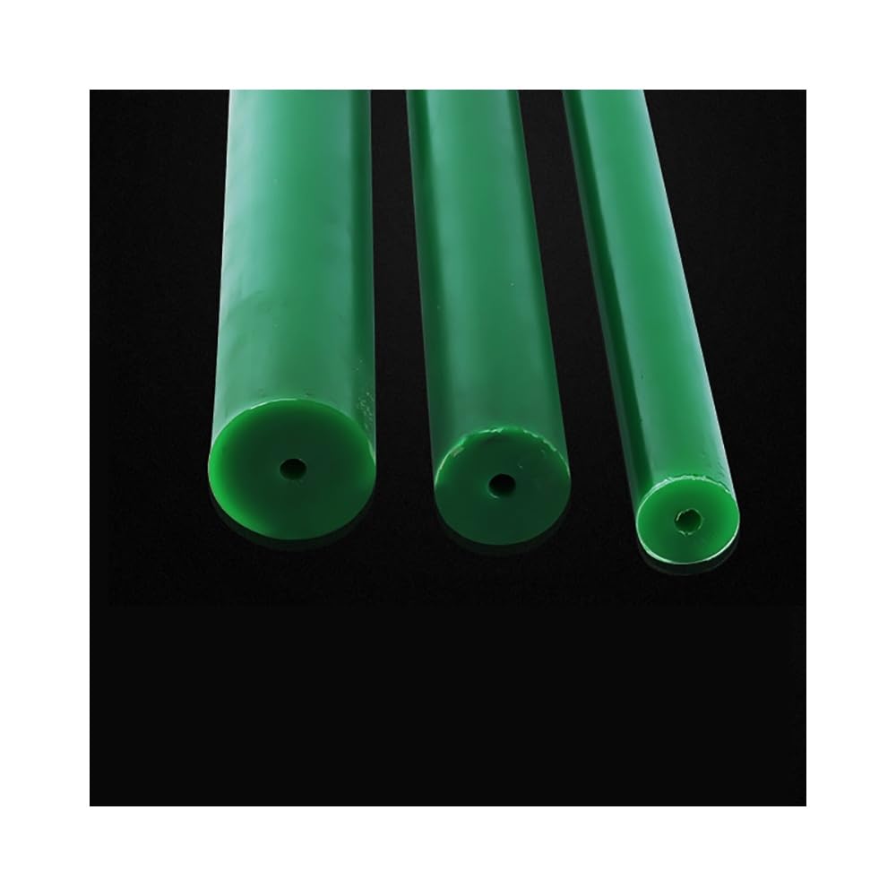 Tige Creuse En Polyuréthane Vert, 1 Pièce, Longueur 500 Mm. Tige PU Non Standard Élastique, Amortissante, Résistante À L'usure, À La Pression Et À L'huile(55X8X500mm)