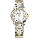 ebel uhren damen Gehäusedurchmesser: 30mm Ebel Wave Damen Uhr analog Schweizer Quarzwerk mit Edelstahl Armband 1216195