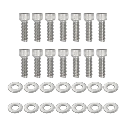 QGHAUC Stud Kit Bolts Valve Cover Stainless Steel Big Block Compatible For Chevy 396 402 427 454 502 GM