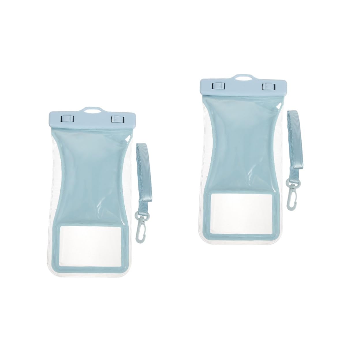 OSALADI 2pcs Mobile Phone Waterproof Case Abs Travel Intelligent Wallet