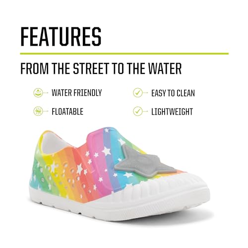 Western Chief Kids Parker Slip-Ons – Water-Friendly EVA Shoes with 3D Accents, Molded Footbed and Slip-Resistant Outsole Perfect for Active Boys and Girls2