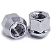 Mastiff 11307 Open-End, M12x1.5 Thread, Triple-Chrome Finish, Bulge Acorn Lug Nut Set (Pack of 20)