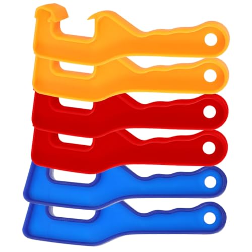 UKCOCO 6 Piezas Abrebotellas Abridor De Barriles De Petroleo Gato De Carretilla Levantador De Tapa De Cubo Arriba Removedor De Tapa De Lata De Pintura Cesto Abridor De Tapa El Plastico