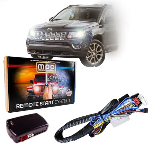 MPC Remote Start Kit Compatible with 2008-2017 Jeep Compass || ...