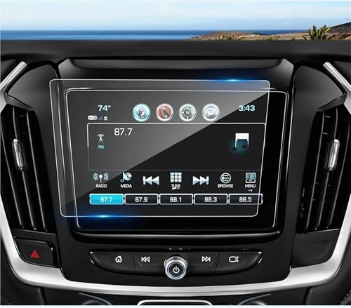 Protecteur d'écran pour Chevrolet Traverse 2018-2023 film LCD 8 pouces