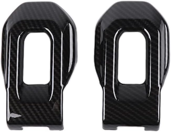 Hood Lock Catch Latches Decoration Cover Trim Compatible with Jeep Wrangler JL Gladiator JT 2018 2019 2020 2021 2022 2023 Car Accessory ABS(Color:Red)