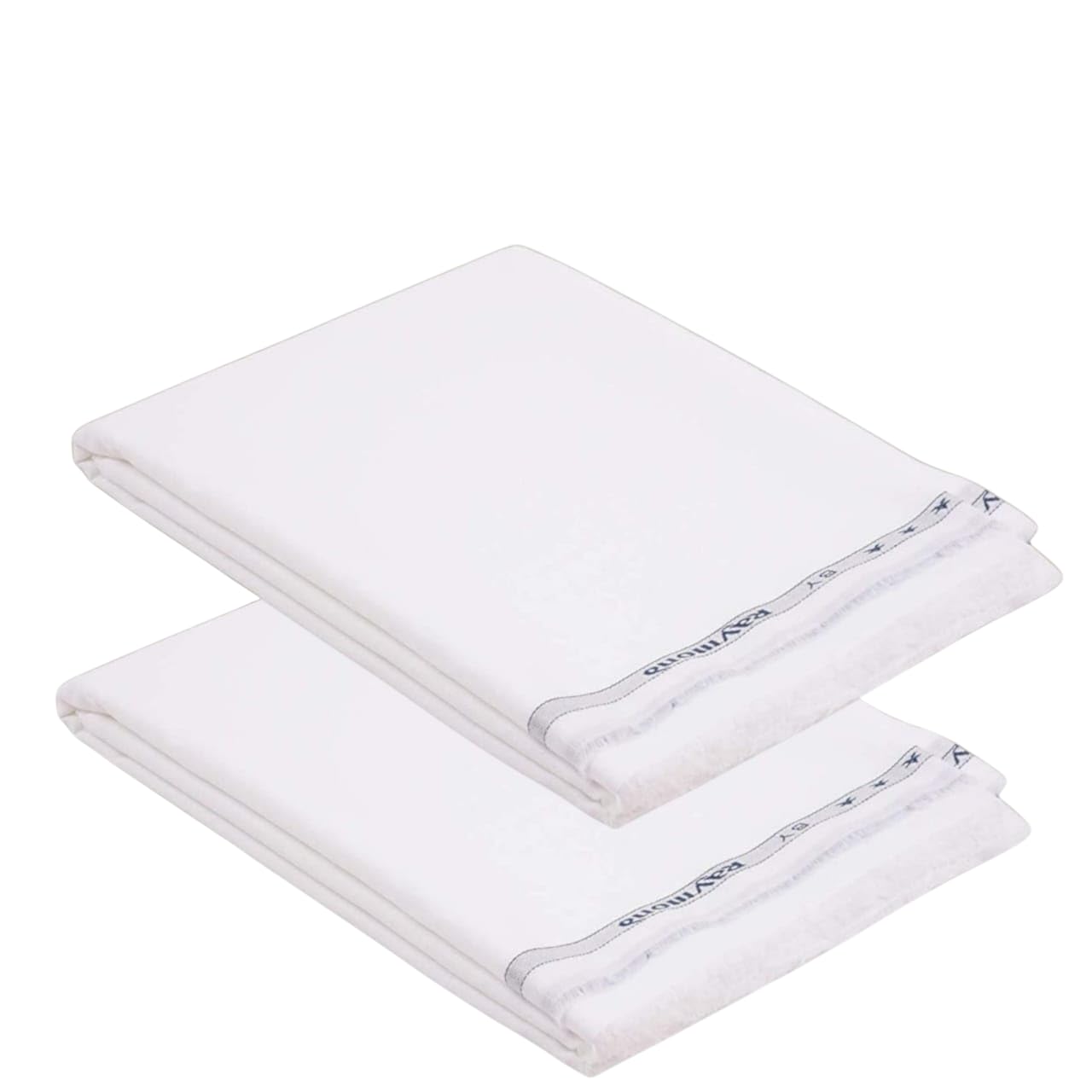 Raymond Cotton White Shirt & Trouser Fabric set Box | Unstitched 1-Shirt & 1-Trouser Fabric Combo for School Uniforms, Sports Uniform, Formal & Office Wear