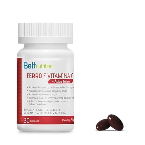 Multivitamínico Belt Ferro Com Vitamina C+Ãcido Fólico