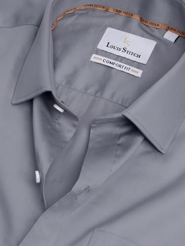 Image of LOUIS STITCH Men's Regular Fit Formal Shirts for Men (ST-S1-CF-900 (1))