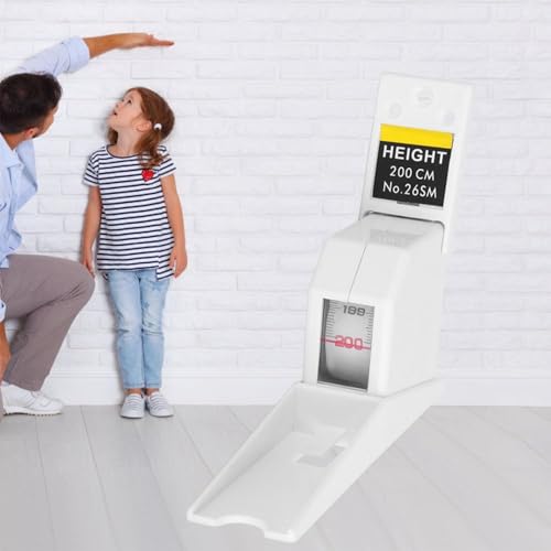 Cinta métrica retráctil con regla de acero inoxidable para medir altura miniatura 2