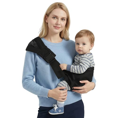 Shiaon Baby Sling Carrier Newborn to Toddler, Adjustable Tod