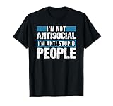 Funny Introvert Antisocial Sarcasm Gift