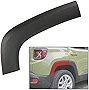 PIT66 Fender Flare, Compatible with 2015-2021 Jeep Renegade 1Pcs Rear Right Fender Trim Molding Moulding Textured Black 5XB67LXHAA, CH1790104