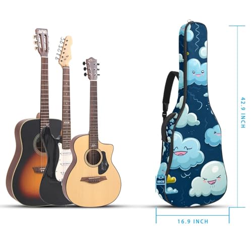 Sac pour guitare résistant à l'eau 101,6 cm pour éviter les chocs et l'humidité - 5