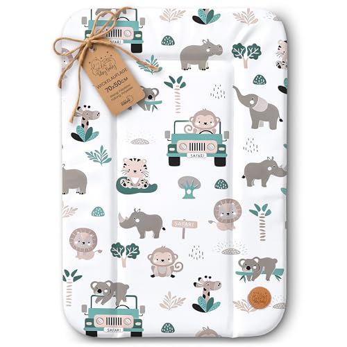 Cambiador bebe 70x50 cm   colchon impermeable portátil para comoda o lavadora cojin muda cómoda trocador fraldas colchón colchoneta fácil de limpiar Oeko Tex África