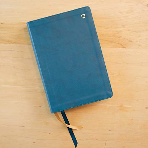 Net Bible, Thinline Large Print, Leathersoft, Teal, Comfort Print: Holy Bible