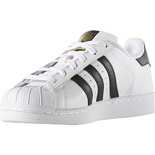 adidas Superstar, Zapatillas de Deporte Mujer, Blanco White Black Gold, 40 EU