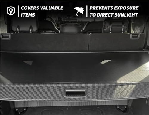 Cubierta de carga para evitar miradas en maletero de Ford Bronco 3