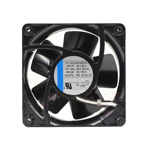 Ventilateur métallique 4606N ultra haute résistance thermique 115V 12cm pour système industriel