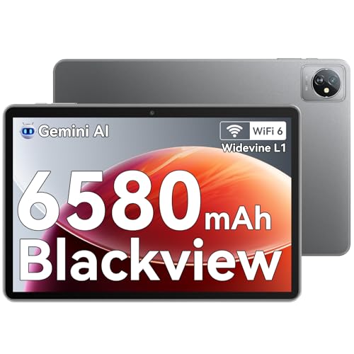 Blackview Tablet 10 Pollici Gemini AI con WiFi 6 e Batteria 6580mAh