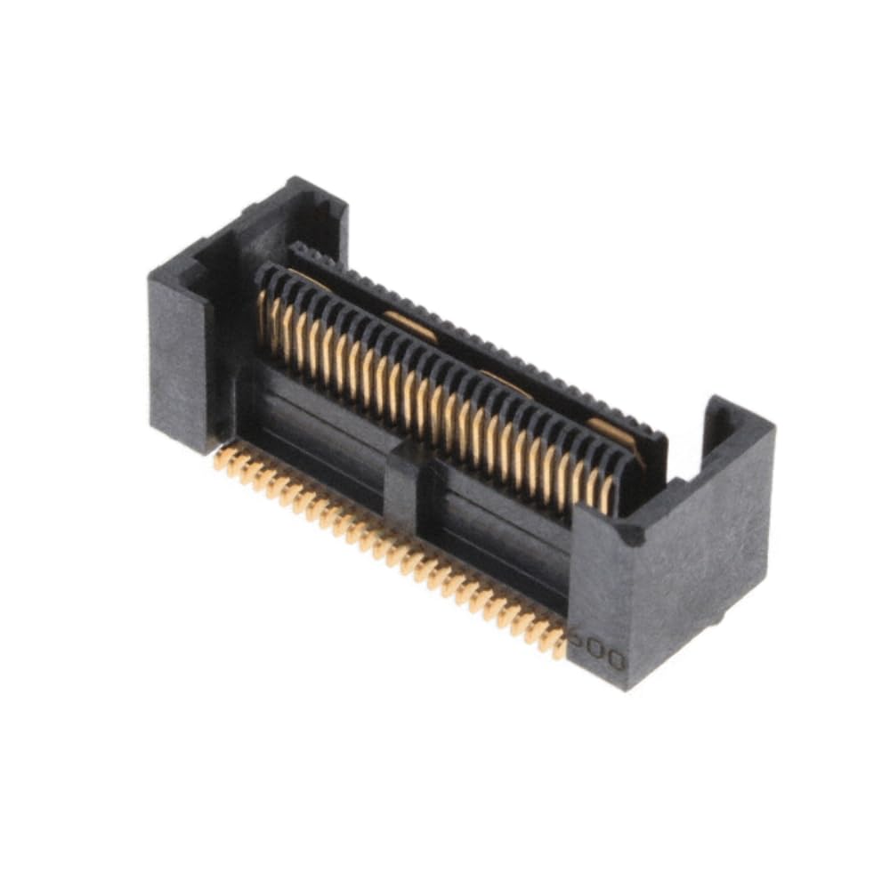 QFS-026-04.25-H-D-A Connector Receptacle, 52 Position Center Strip Contacts Surface Mount Gold :RoHS