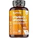 Vitamine C Liposomale 1000mg, 180 Gélules Vegan pour 3 mois, Vit C 1000mg Liposomale Gélules Acide Ascorbique Enrichie avec Extrait d'Églantier Cynorrhodon sans Stéarate de Magnésium