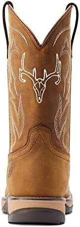 Ariat Womens Anthem Deer Waterproof Western Boot Distressed Brown 8 Wide | Image 2