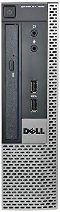 Dell 7010 USFF, Core i5-3470S 2.9GHz, 4GB RAM, 320GB Hard Drive, DVD, Windows 10 Pro 64bit (Renewed)