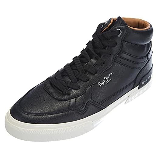 Pepe Jeans Kenton Britt Boot, Zapatillas Hombre, 999 Negro, 40 EU