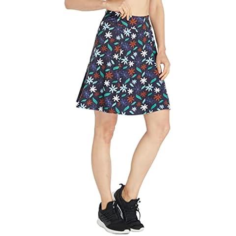Westkun Faldas Deportivas de Corta hasta la Rodilla Pantalon Mujer Padel Golf Tenis Ropa Plisada EláStica Skort de Casual Corriendo Short Cover