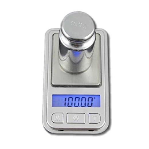 Digital Scale,LtrottedJ 0.01g-200g LCD Ultrathin Jewelry Drug Digital Portable Pocket Scale