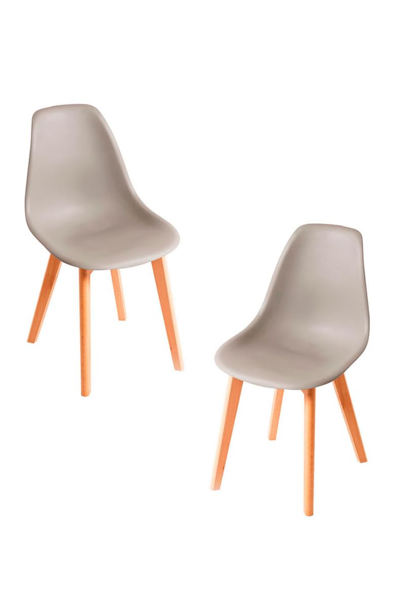 Regalos Miguel - Packs Sillas Comedor - Pack 2 Sillas Kelen - Gris