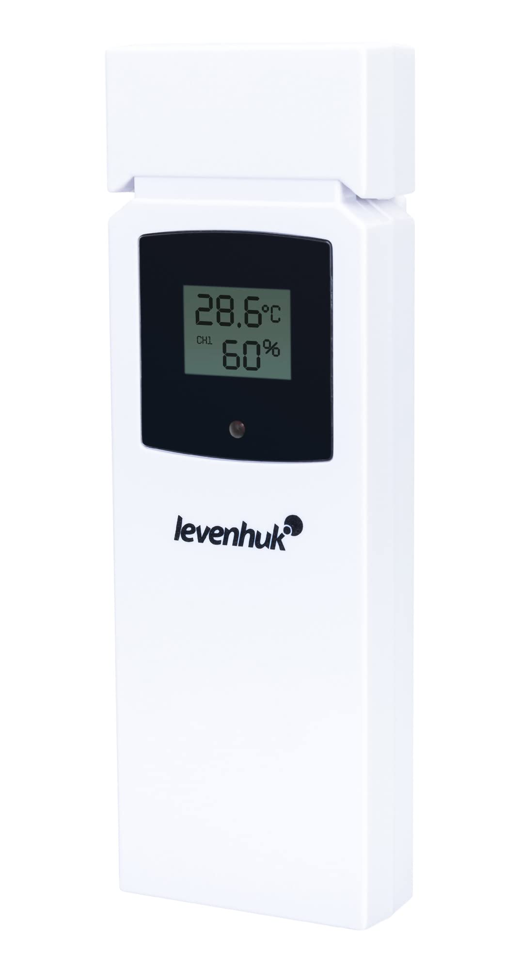 Stazione Meteo Digitale e Wireless Levenhuk Wezzer PLUS LP50 con 3 Sensori Remoti, Termometro, Igrometro, Barometro, Sveglia e Calendario