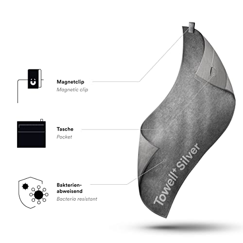 STRYVE Towell+ Silver Grey, Towell+Silver - Image 3