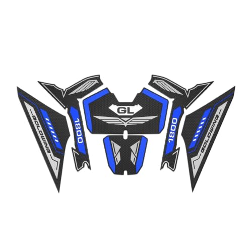 Coussinet réservoir Gold Wing GL 1800 caoutchouc bleu pour confort voyage moto