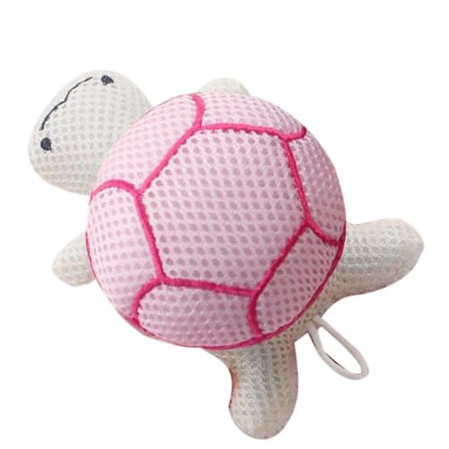 バスポーフ - カメのボディシャワーボール | やわらかいメッシュ素材 バス用パフ 赤ちゃん用 男女兼用 かわいいキャラクターデザイン 入浴ケア
