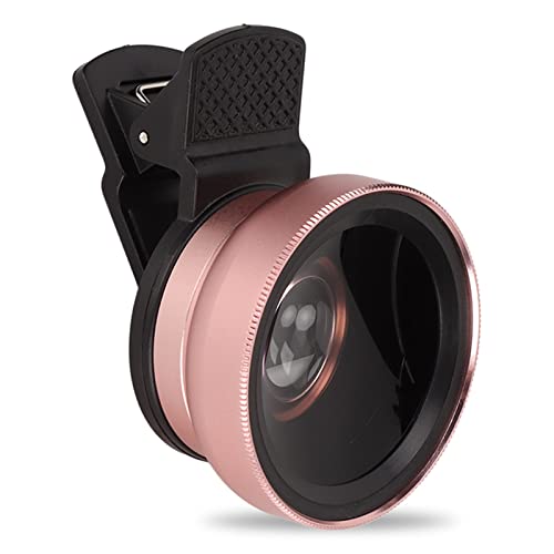 Objectif macro telephone et grand angle amovible avec clip universel et sac