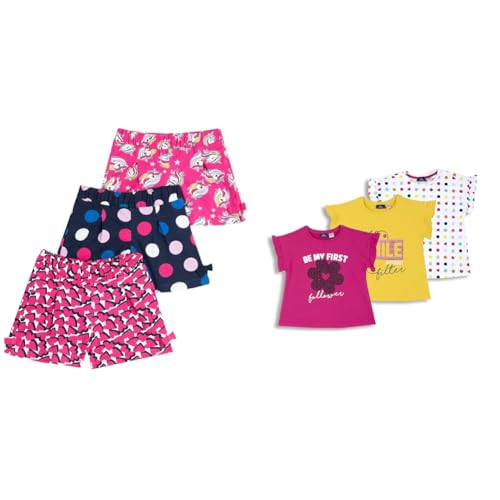 Conjunto camiseta Chicco y pantalón amarillo de tejido transpirable