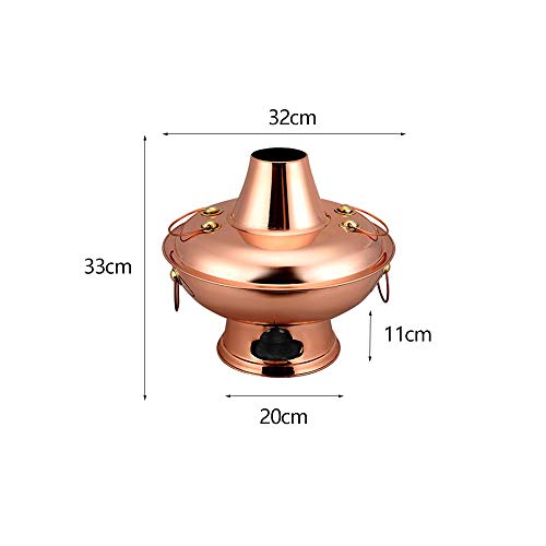 Olla Hot Pot China 32cm Estilo Clásico con Botones Nudos miniatura 2