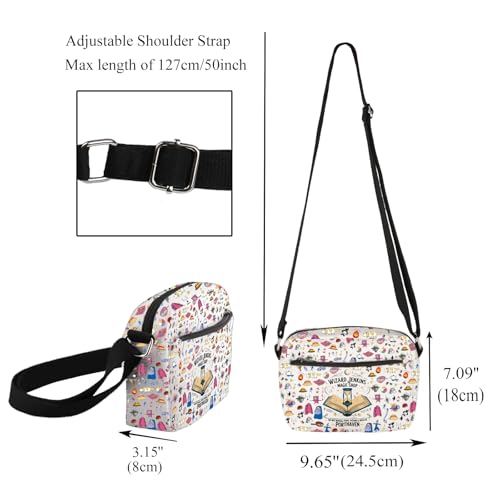CMNIM Anime Inspired Crossbody Bag Anime Lover Gifts Fire Demon Gift Wizard Jenkins Magic Shop Crossbody Purse2