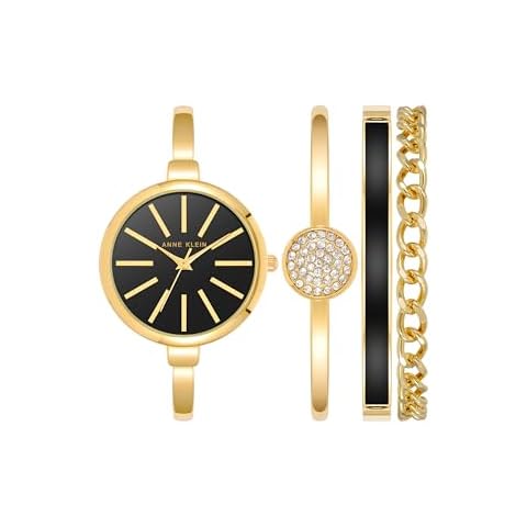 Anne Klein Women's Bangle Watch and Bracelet Set, AK/1470 Cover
