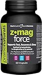 Prairie Naturals Z Mag Force better bones/teeth, tissue formation, muscle function maintenance. Electrolyte balance, normal acid-base metabolism, form red blood cells. Holy Basil. Zinc. Magnesium. B6 P5P. Better testosterone level. Non-GMO. Dairy free. Gluten free - 60 Vegan capsules