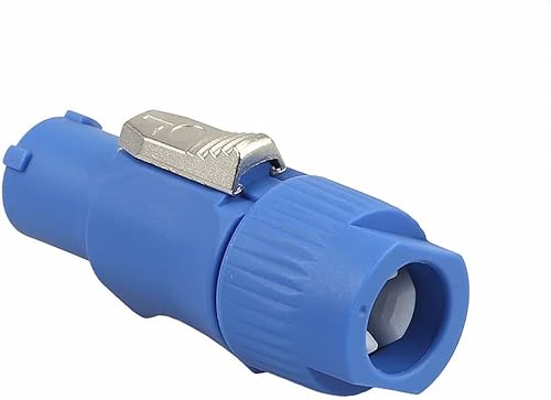 Miniatura 2 de PowerCON tipo A NAC3FCA+ NAC3MPA-1 - Juego de 10 adaptadores de panel de enchufe de chasis NAC3FCA+ NAC3MPA-1, accesorios para equipos de escenario