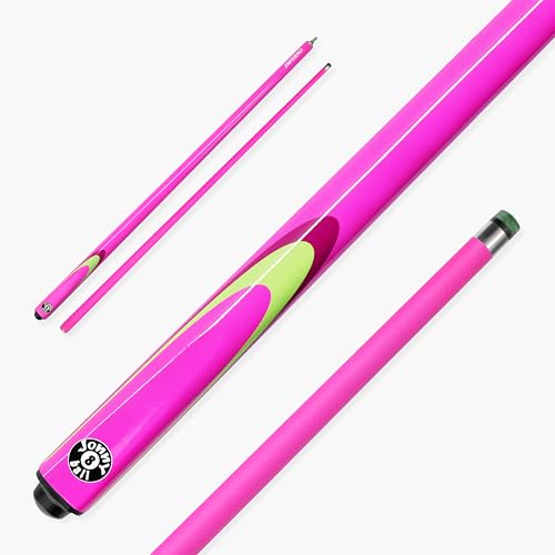 Inferno 2 Piece Fiberglass Snooker & Pool Cue - 9.5mm Layered Tip | Vibrant Colours Perfect Gift for Aspiring Players Tip Shaped and Ready for Play Highly Portable 19oz Weight product thumbnail 16
